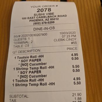 Sushi Vibe - Happy Hour pricing! So affordable! - Sushi Bars Near Me - Phoenix, Arizona Sushi Vibe - Happy Hour pricing! So affordable! - Sushi Bars Near Me - Phoenix, Arizona