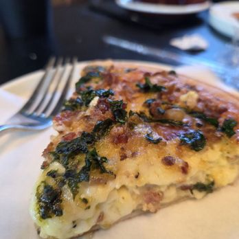 Team Car Cafe - Close up of the quiche - Coffee & Tea Near Me - Memphis, Tennessee