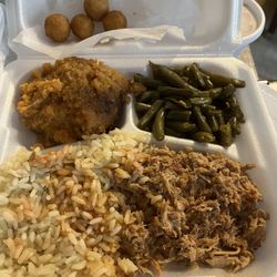 Roger's Barbque House - BBQ Plate