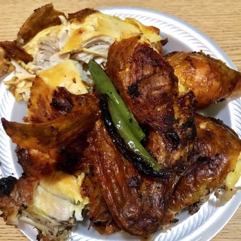 Pollo Lucas - 4 piece chicken (half chicken). Huge pieces mounded on plate. Beans and rice are in separate bowls. Also comes with warm corn tortillas. - Mexican Near Me - Hoover, Alabama Pollo Lucas - 4 piece chicken (half chicken). Huge pieces mounded on plate. Beans and rice are in separate bowls. Also comes with warm corn tortillas. - Mexican Near Me - Hoover, Alabama