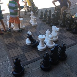 Peaks And Paws - Giant Chess anyone?