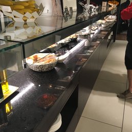 Great selection of hot and cold entrees and snacks Great selection of hot and cold entrees and snacks