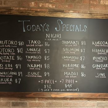 Nagisa Sushi - Menu board - Sushi Bars Near Me - San Diego, California Nagisa Sushi - Menu board - Sushi Bars Near Me - San Diego, California