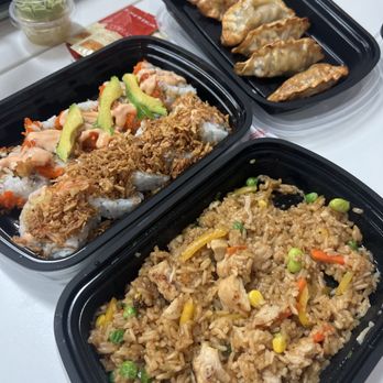 Bubble 1A - Teriyaki chicken rice with sushi rolls - Juice Bars & Smoothies Near Me - Upland, California Bubble 1A - Teriyaki chicken rice with sushi rolls - Juice Bars & Smoothies Near Me - Upland, California
