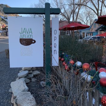 Java Junction - Signage - Bed & Breakfast Near Me - Madrid, New Mexico