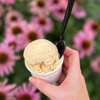 Sweet Peaks Ice Cream - a hand holding a cup of ice cream - Ice Cream & Frozen Yogurt Near Me - Bozeman, Montana Sweet Peaks Ice Cream - a hand holding a cup of ice cream - Ice Cream & Frozen Yogurt Near Me - Bozeman, Montana
