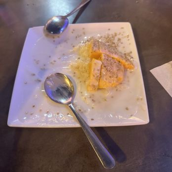 Ocean Blue Oyster Bar - mango Sweet Sticky Rice With Mango - Seafood Near Me - Austin, Texas Ocean Blue Oyster Bar - mango Sweet Sticky Rice With Mango - Seafood Near Me - Austin, Texas