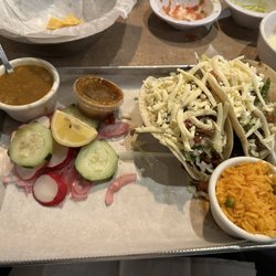 marias mexican kitchen - Carnitas and Al Pastor Baja style tacos