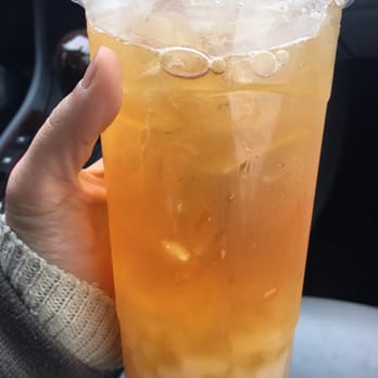 Pekoe - Lychee jasmine tea with lychee jelly (customize) - Coffee & Tea Near Me - San Jose, California