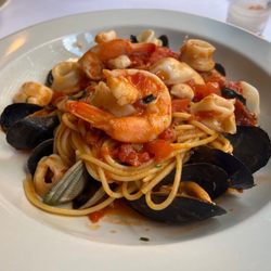 Pasta with seafood special
