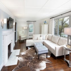 Lina Khatib Interiors - Arlington Home, Living room Design
