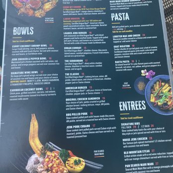 Montego Blu - Second page of menu - New American Near Me - Excelsior, Minnesota