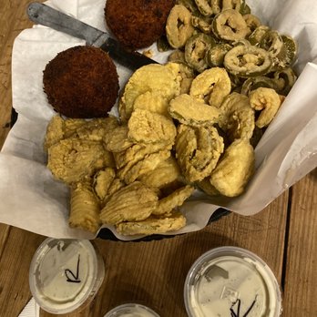 The Junction On Route 36 - Fried pickles, fried jalapeños, and monster balls - American Near Me - Gatesville, Texas The Junction On Route 36 - Fried pickles, fried jalapeños, and monster balls - American Near Me - Gatesville, Texas