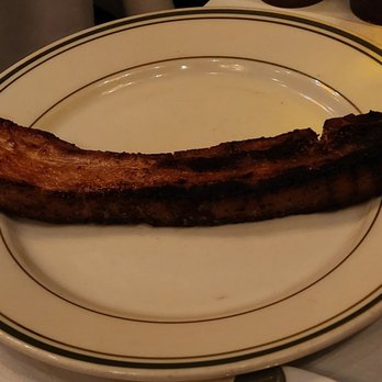 Benjamin Steakhouse - NYC Restaurant Week sizzling canadian bacon - Steakhouses Near Me - New York, New York