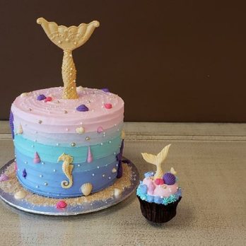 Smallcakes - Mermaid Cake - Desserts Near Me - Warner Robins, Georgia Smallcakes - Mermaid Cake - Desserts Near Me - Warner Robins, Georgia