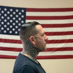 Lucky Peak’s Barbershop - Gentlemen's haircut done at lucky peak's barbershop!