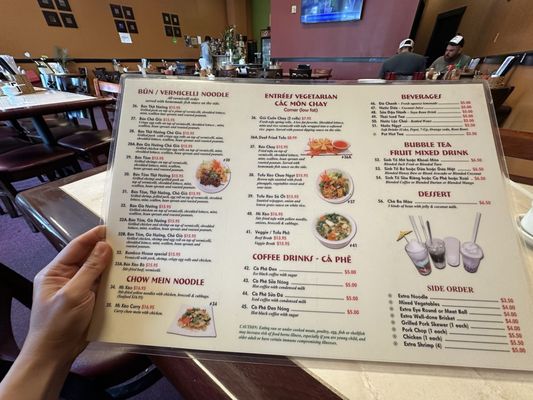 Menu photo 3 Bamboo House Bothell, WA