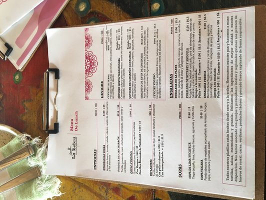 Menu photo 8 La Zebra Tulum, ROO
