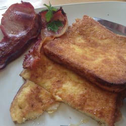 The Village Bistro - French toast & bacon