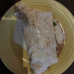 Steak burrito. Steak burrito.