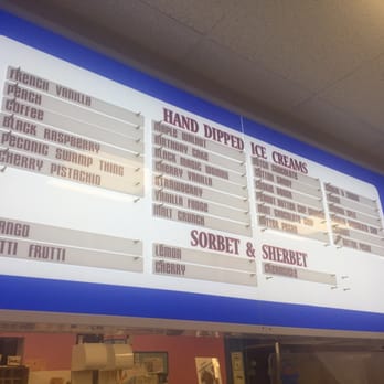 Snowflake Ice Cream Shoppe - A board filled with amazing ice cream choices, classics, and originals. - Ice Cream & Frozen Yogurt Near Me - Riverhead, New York