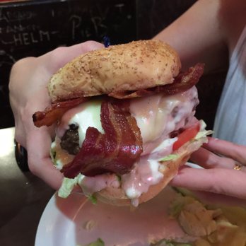 The Thurman Cafe - Blue cheese burger. - Bars Near Me - Columbus, Ohio The Thurman Cafe - Blue cheese burger. - Bars Near Me - Columbus, Ohio