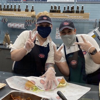 Jersey Mike's Subs - Bailey and Alyssa making our sandwiches. They are always so kind - Fast Food Near Me - Tucson, Arizona Jersey Mike's Subs - Bailey and Alyssa making our sandwiches. They are always so kind - Fast Food Near Me - Tucson, Arizona