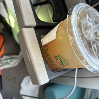 Qamaria Coffee - Wild peach refresher - Coffee & Tea Near Me - Fullerton, California