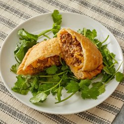 Beef and cheese empanada