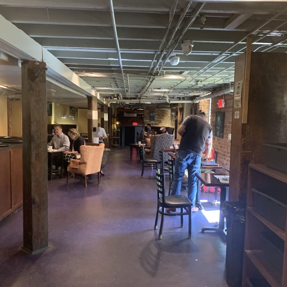 Coffee Underground - Looks like two buildings merged - Coffee & Tea Near Me - Greenville, South Carolina
