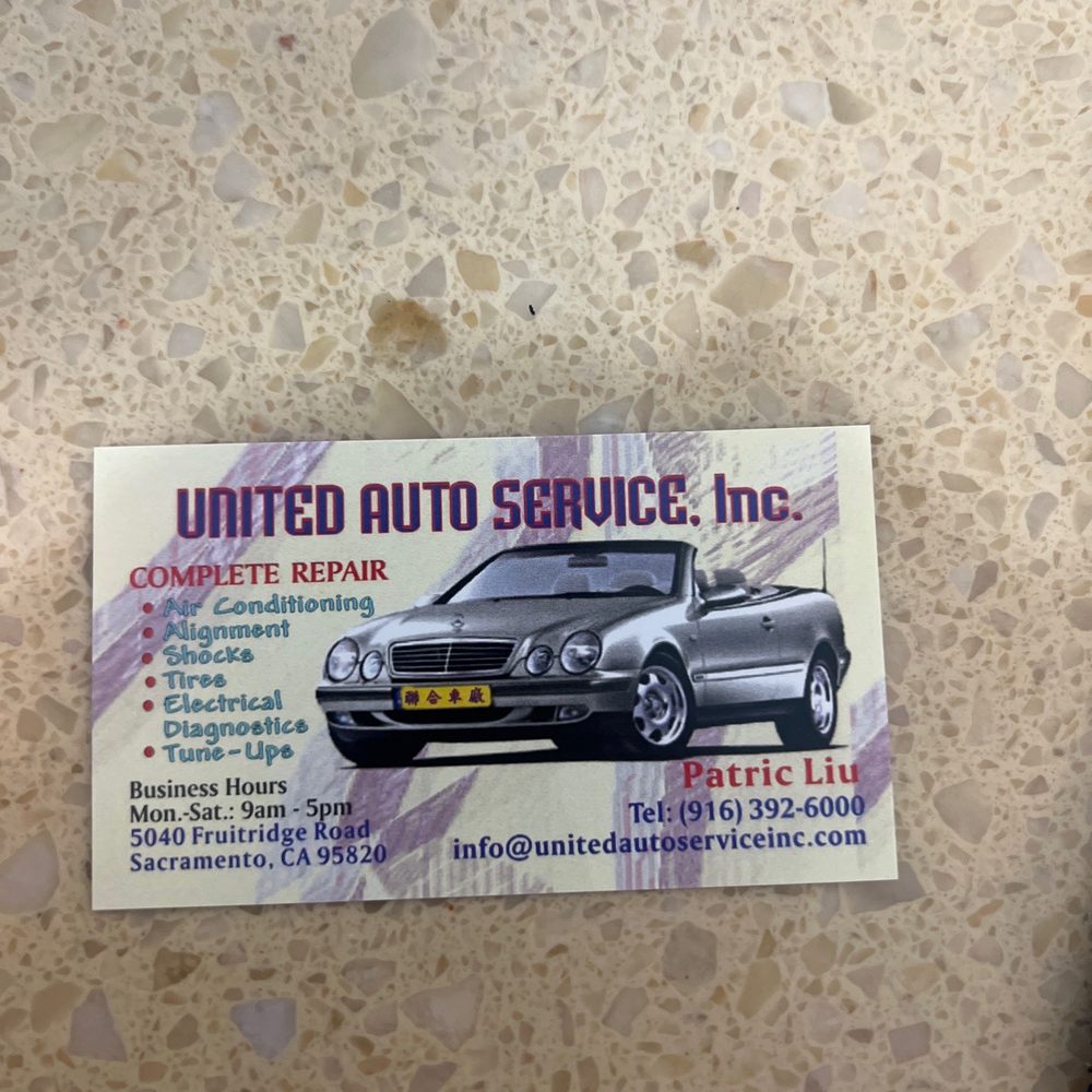 United Auto Service - Auto Repair Near Me - Sacramento, California United Auto Service - Auto Repair Near Me - Sacramento, California