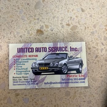 United Auto Service - Auto Repair Near Me - Sacramento, California United Auto Service - Auto Repair Near Me - Sacramento, California