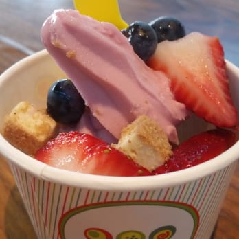 Elements - Mixed berry (yum!) With berries & cheesecake bites! - Ice Cream & Frozen Yogurt Near Me - Puyallup, Washington