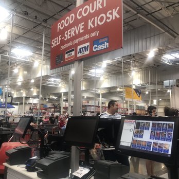 Costco - Kiosk for ordering food & drinks in a jiffy!! - Wholesale Stores Near Me - Puyallup, Washington