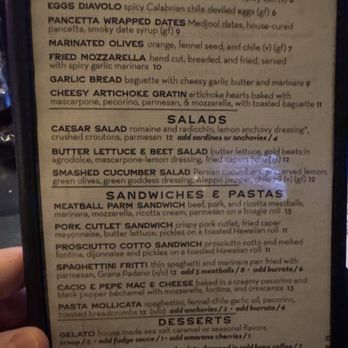 Lucky Horseshoe Lounge - regular daily menu - Lounges Near Me - Portland, Oregon