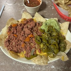 Taqueria La Jaliciense - Nachos Supreme Ground Beef/Picadillo