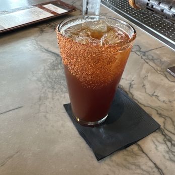 Flecha Cantina - Michelada pint - Mexican Near Me - Huntington Beach, California Flecha Cantina - Michelada pint - Mexican Near Me - Huntington Beach, California