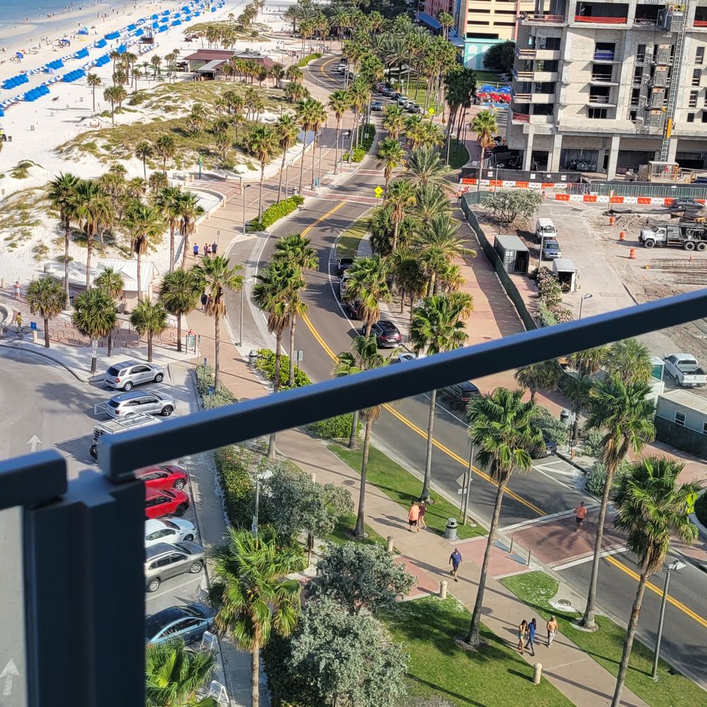 Opal Sands - View from our suite. Noisy construction site. - Resorts Near Me - Clearwater Beach, Florida Opal Sands - View from our suite. Noisy construction site. - Resorts Near Me - Clearwater Beach, Florida
