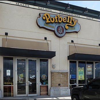 Potbelly - Front entrance. Sparse parking. Park in back. - Sandwiches Near Me - Webster, Texas Potbelly - Front entrance. Sparse parking. Park in back. - Sandwiches Near Me - Webster, Texas