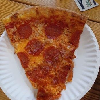 Hoboken Pie - Bacon and Pepperoni on my half! - Pizza Near Me - Austin, Texas Hoboken Pie - Bacon and Pepperoni on my half! - Pizza Near Me - Austin, Texas
