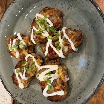 Brooks' Bar & Deck - Short rib potato skins - Sports Bars Near Me - Stateline, Nevada Brooks' Bar & Deck - Short rib potato skins - Sports Bars Near Me - Stateline, Nevada