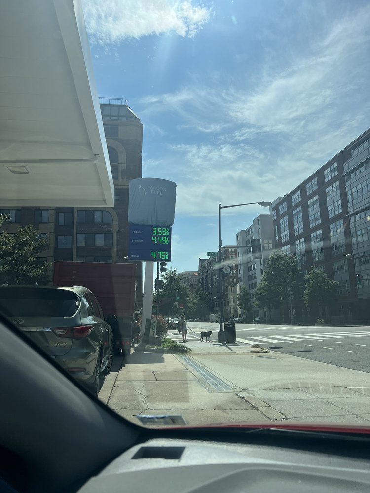 FALCON FUEL Updated August 2024 1301 13th St NW, Washington