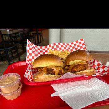 Hotbox Chicken - Combo 1 - two chicken sandwiches w/fries - Halal Near Me - Anaheim, California Hotbox Chicken - Combo 1 - two chicken sandwiches w/fries - Halal Near Me - Anaheim, California