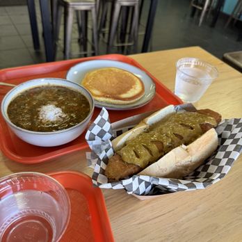 Gumbo Social - Basa fish, Ho' cake, and turkey gumbo - Soul Food Near Me - San Francisco, California Gumbo Social - Basa fish, Ho' cake, and turkey gumbo - Soul Food Near Me - San Francisco, California