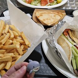 Athenian Grill - Gyro sandwich