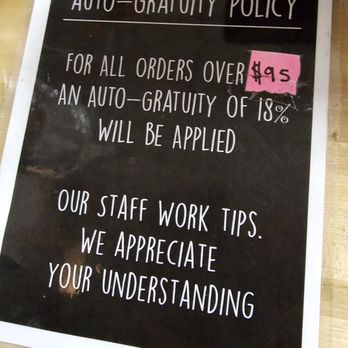Steam Boys - Never auto gratuity by dollar amount.... i guess plan to split order to avoid?? - Bubble Tea Near Me - Nolensville, Tennessee Steam Boys - Never auto gratuity by dollar amount.... i guess plan to split order to avoid?? - Bubble Tea Near Me - Nolensville, Tennessee