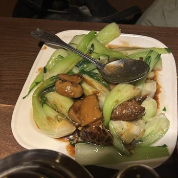 George Yang's Chinese Cuisine - Baby bok choy with mushrooms - Chinese Near Me - Phoenix, Arizona