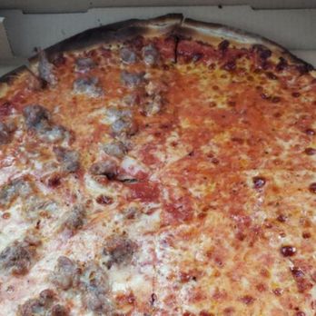 Giuseppe's Italian Pizzeria - Half sausage & half plain cheese - Pizza Near Me - Naugatuck, Connecticut Giuseppe's Italian Pizzeria - Half sausage & half plain cheese - Pizza Near Me - Naugatuck, Connecticut