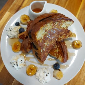 SCENIC Coffee + Brunch - Black Sesame French Toast - Breakfast & Brunch Near Me - Toronto, Ontario
