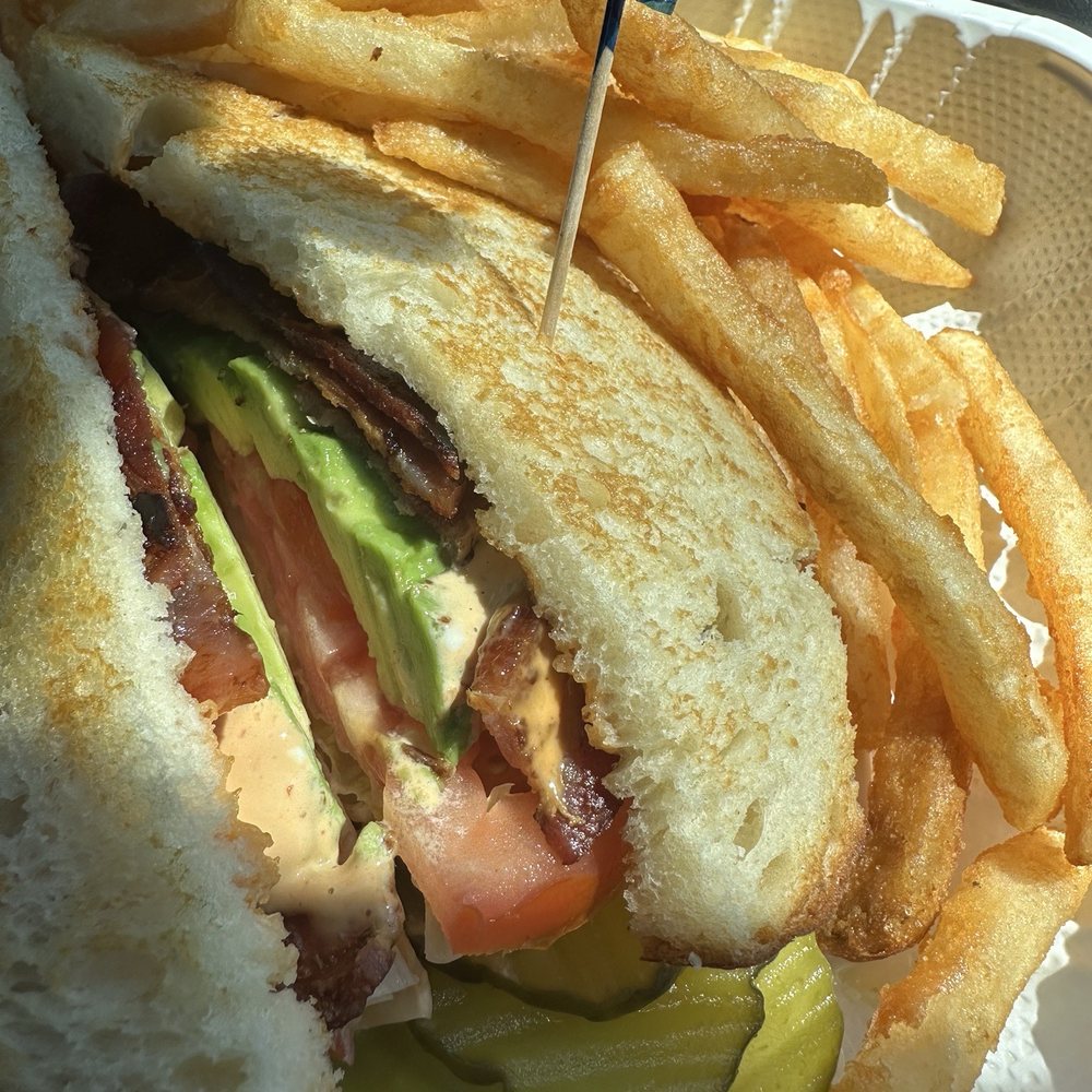 This is the BLTA with the most amazing fries in the world This is the BLTA with the most amazing fries in the world